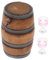YARNOW 1Ensemble Miniature De Barils De Bière pour Maison De Décoration Micro Paysagère Accessoires Créatifs Et Chics pour Maison