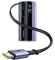 Baseus EnerGeek Power Bank 100W 10000mAh Cargador Portátil con 60cm Cable USB-C Integrado retráctiles, Pantalla Digital, Compatible con MacBook iPad, iPhone 16/15 Pro, Galaxy Ultra