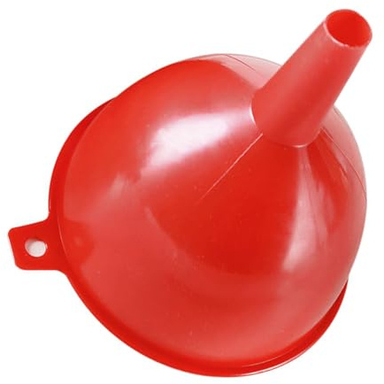 ERYUE Red Plastic Funnel Large Caliber Thicken Prevent Deformation Oil Funnels Industrial