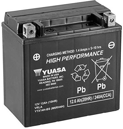 BATTERIA YUASA YTX14H-BS