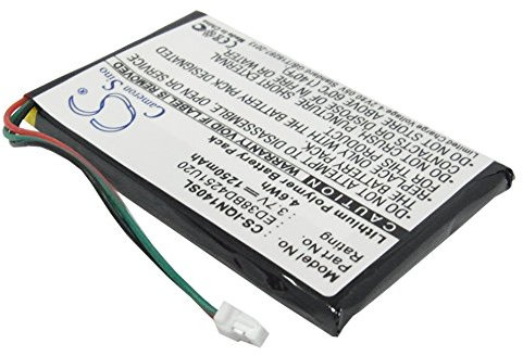 Replacement Battery for Garmin Nuvi 1400, Nuvi 1450, Nuvi 1450, Nuvi 1490, Nuvi 1490T, Nuvi 1490T Pro, Nuvi 1490TV