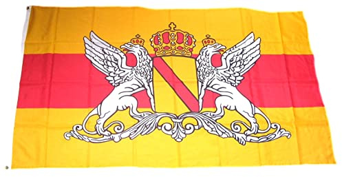 Flagge Fahne ca. 90x150 cm : Baden großes Wappen Badenflagge badische
