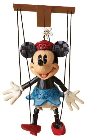 Disney Traditions Enesco Minnie-Marionette, Minnie Maus
