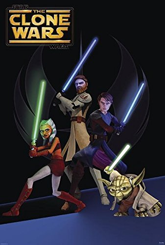 Star Wars The Clone Wars Poster (68,5cm x 101,5cm)