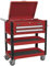 Sealey AP760M Sealey AP760M 2 Drawer Heavy-Duty Mobile Tool & Parts Trolley with Lockable Top - Red, Red