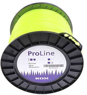 KOX ProLine Freischneidefaden quadratisch 2,7 mm Durchmesser, 265 m Länge