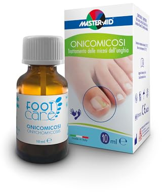 MASTER AID Footcare Unghie - Antimicotico Unghie Piedi - Trattamento della Micosi alle Unghie - Per Onicomicosi - Protegge e Favorisce la Ricrescita Sana delle Unghie - 1 Flacone da 10ml