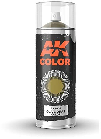 AK-Interactive AK1025 Olive DRAB Color Spray Grundierspray