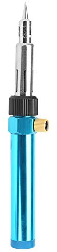 Saldatore a Gas Portatile, Micro Torcia Mini Saldatore a Forma di Penna Torcia Butano Penna Calore Strumento di Saldatura a Temperatura Pneumatica Regolabile