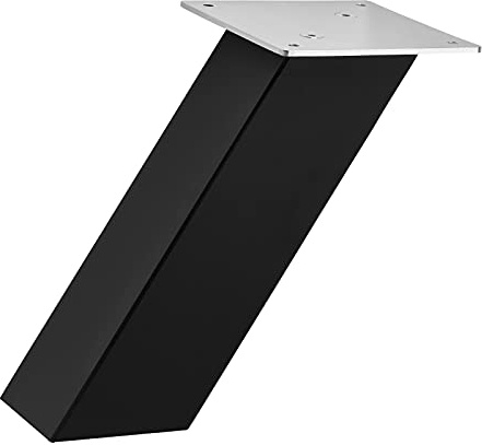 SOTECH Consolle da bar inclinata 210 x 80 x 70 mm in nero da banco | con portata 30 Kg