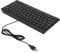 Naroote Kleine Sprachtastatur, Ultradünn, Leise, Universelle USB-Tastatur, 78 Tasten, -USB-Schnittstelle für PC-Computer (Deutsch)
