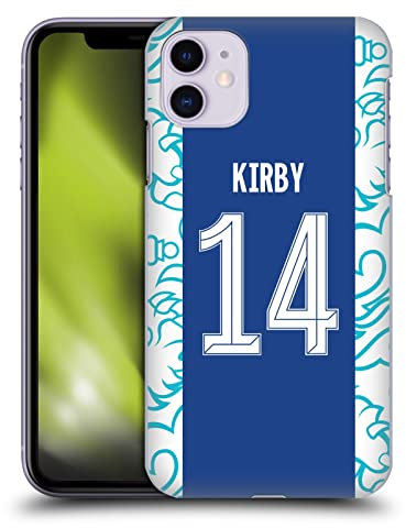 Head Case Designs Offizielle Chelsea Football Club Fran Kirby 2022/23 Frauen Home Kit Harte Rueckseiten Handyhülle Hülle Huelle kompatibel mit Apple iPhone 11