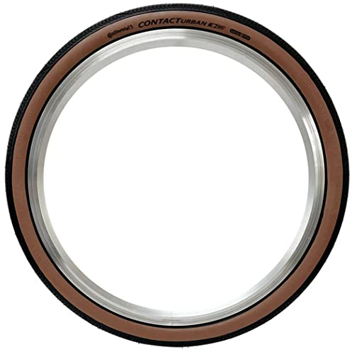 Continental Unisex-Adult Contact Urban Tire, Black/Brown, 16, 16 x 1.35