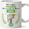 MUGFFINS Tazas Personalizadas para PESCADOR hombre - En Español - Eres Mejor del Mundo - 11 oz / 330 ml - Regalo Personalizable original y divertido