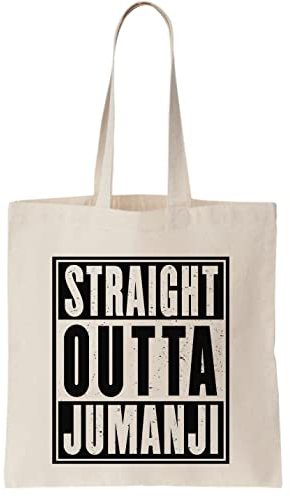 Straight Out Of Magical Board Game Canvas Tote Bag, Natural