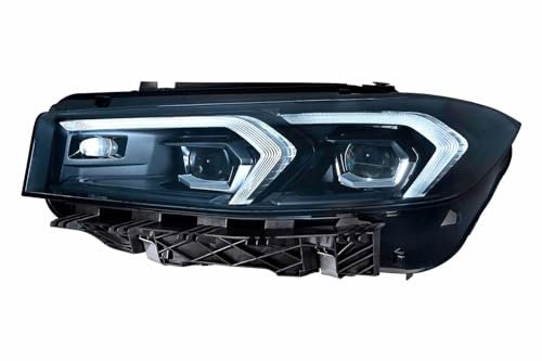 HELLA 1EX 016 809-751 Matrix Scheinwerfer - BMW 3er (G20, G80, G28) - schwarz - SAE - für Rechtsverkehr - links