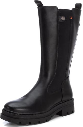 REFRESH 171981, Stivali ad Altezza Ginocchio Donna, Nero, 36 EU