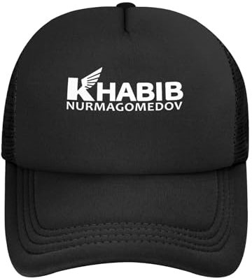 Khabib Boxer Nurmagomedov Time Eagle Mesh Baseballkappe für Herren und Damen, Sommer-Trucker-Mütze, Baseballmütze, Outdoor-Hut, KN-3, One size