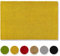 Carpido rutschfeste Kokosmatte - 40 x 60 cm Gelb - nachhaltige Naturfaser für den überdachten Außenbereich - 100% Kokos Fußmatte - Antibakterielle Türmatte