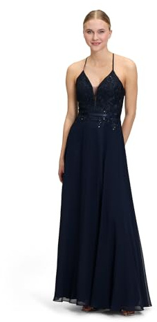 Vera Mont Damen Abendkleid mit Stickerei