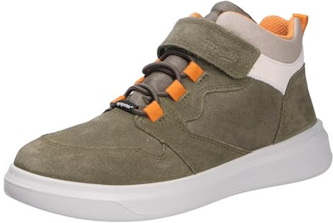 Superfit 1-006477-7000 Schlupfstiefel Leder & Textil Unisex in grün-Kombi - Gr. 39