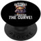 Denglisch Sprüche I Scratch The Curve Katzen Denglisch PopSockets mit austauschbarem PopGrip