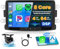 Ohradio 8 Núcleos/4G+64G/DSP Android 15 Radio Coche para Renault Dacia Duster Dacia Sandero Dacia Logan Dacia Dokker con CarPlay Android Auto Wireless, 8 Pantalla Táctil GPS WiFi RDS FM BT+Cám+Mic