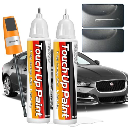 Galitoon Lackstift Auto, Autolackreparatur, 2-in-1-Autolackstift, schnelle und einfache Lösung zur Reparatur kleinerer Autokratzer, 0,8 fl oz Lackstift (Grau-2)