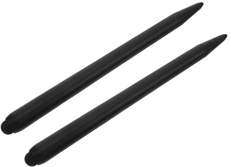 Uonlytech 2 Stück Stift für Touchscreen mit Dual Tip Design Vielseitig Einsetzbar aus Abs Material für Lehrbildschirm und Geschäftsbesprechungen