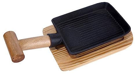 Alipis Padella Antiaderente Per Arrostire Friggere Barbecue Teppanyaki Uova Bistecche Manico