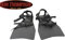 Ron Thompson Belly Boat Fins - Flossen für Bellyboot, Taucherflossen, Bellybootflossen, Flossen zum Belly Boot Angeln