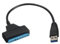 Cablecc Super Speed 5Gbps USB 3.0 a SATA 22 Pin Cable adaptador para 2.5 Disco Duro SSD
