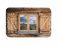 A.Monamour Badematten Badteppiche Badvorleger Natur Berge Landschaft Landschaft Außerhalb Holz Fenster Druck Weichen Flanell rutschfeste Bad Teppiche Matten Für Schlafzimmer Boden Eingang Teppiche