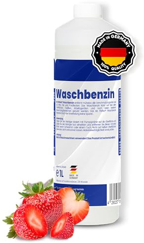 Mr. Perfect® - Waschbenzin 1L - Lösungsmittel für Fleckentfernung auf Textil, Kunststoff, Oberflächen & Arbeitsgeräten - Waschbenzin Reinigungsbenzin - Benzin Reiniger