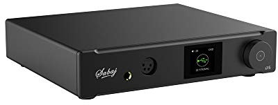 Sabaj D5 Hi-Res Audio Digital To Analog Converter Balance HIFI Headphones Amplifier DAC Chip ES9038PRO ES9311 32bit/768kHz DSD512 w Preamplifier Remote Control