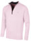 Calvin Klein Mens 1/2 Zip CK Golf Sweater - Pink - XXXXL