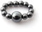 Ringe Herren, Vintage Verstellbare Ringe Hämatit Stein Natürliche Kristall Offene Ringe Elastisches Seil Perlen Reiki Balance Finger Ringe Schmuck Hochzeitsgeschenk Für Damen Männer
