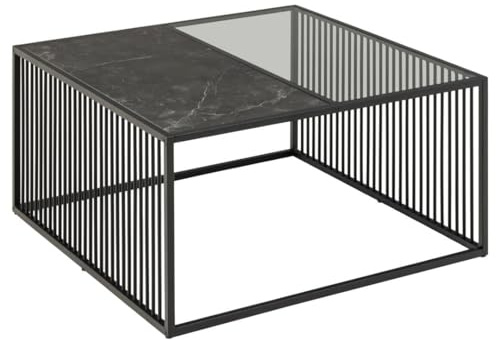 Emob Couchtisch Strington 80x80 cm - schwarz