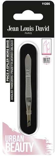 ELITE - Pince A Épiler Dorée avec Mors Biais - Outils Précision pour Épilation et Modelage - Accessoire Beauté Professionnel- Conçu par la marque ELITE, cette pince à épiler d - L'Unité