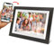 Cytem 10.1 Zoll Digitaler Bilderrahmen | WLAN mit FrameO Software | 32GB | Bewegungssensor | Automatische Bilddrehung |16:10 IPS Display 1280x800 | Touch-Screen | Dunkelbraun Holzoptik