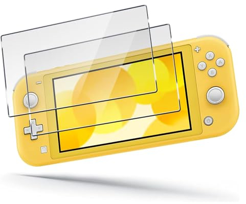 GuiGui DaMoWang (2 pcs Film de protection d'écran pour NS Switch Lite, Accessoires de screen protector HD (5.5 pouces)