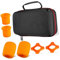 GALPADA Box Zipper Microphone Storage Bag with Windscreen Covers Slip Rings Bottom Rod Holders Durable Protection for Microphones Easy to Store Carry with Accents