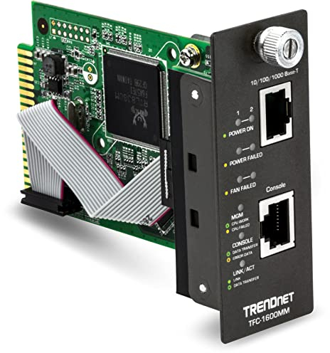 TRENDnet SNMP Management Module For TFC-1600, TFC-1600MM