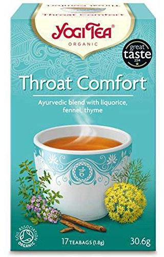 Yogi Tea Throat Comfort - Organic - 6 X 17 Bags