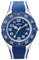Dugena Jungen-Armbanduhr Diver Junior, Quarz, Edelstahlgehäuse, Mineralglas, Silikonarmband, Dornschließe, 10 bar (blau)