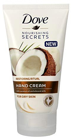 Dove Handcreme Nourishing Secrets - Restoring Ritual - 3er Pack (3 x 75ml)