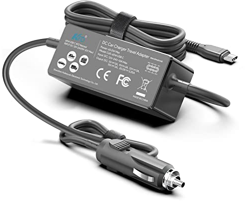 KFD DC 12V-24V USB-C KFZ-Ladegerät für Lenovo Yoga C940 C740 S940 S730 MacBook Pro 13/15 Zoll Auto Ladegerät für MSI Claw Gaming Handheld und DJI Mini 4 PRO, DJI AIR 3 Kfz-Netzteil 65W Type C Adapter