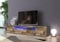 möbelando TV-Lowboard Longboard HiFi Rack Unterschrank Fernsehtisch Tisch Daiquiri IV Schiefer Nachbildung/Ahorn Nachbildung