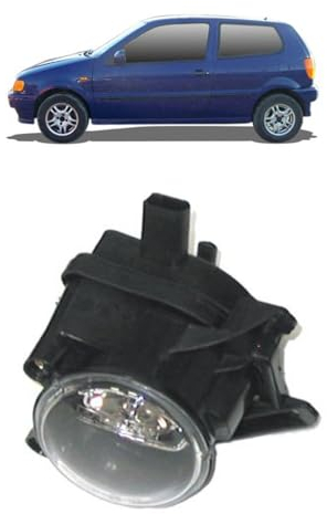 DM Autoteile 108625 Nebelscheinwerfer Nebelleuchte Nebellicht NSW links H7 kompatibel für VW Polo (6N2)