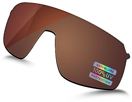 Bowyer Verres de rechange polarisés pour lunettes de soleil Oakley Sutro Family, marron, Sutro Lite OO9463